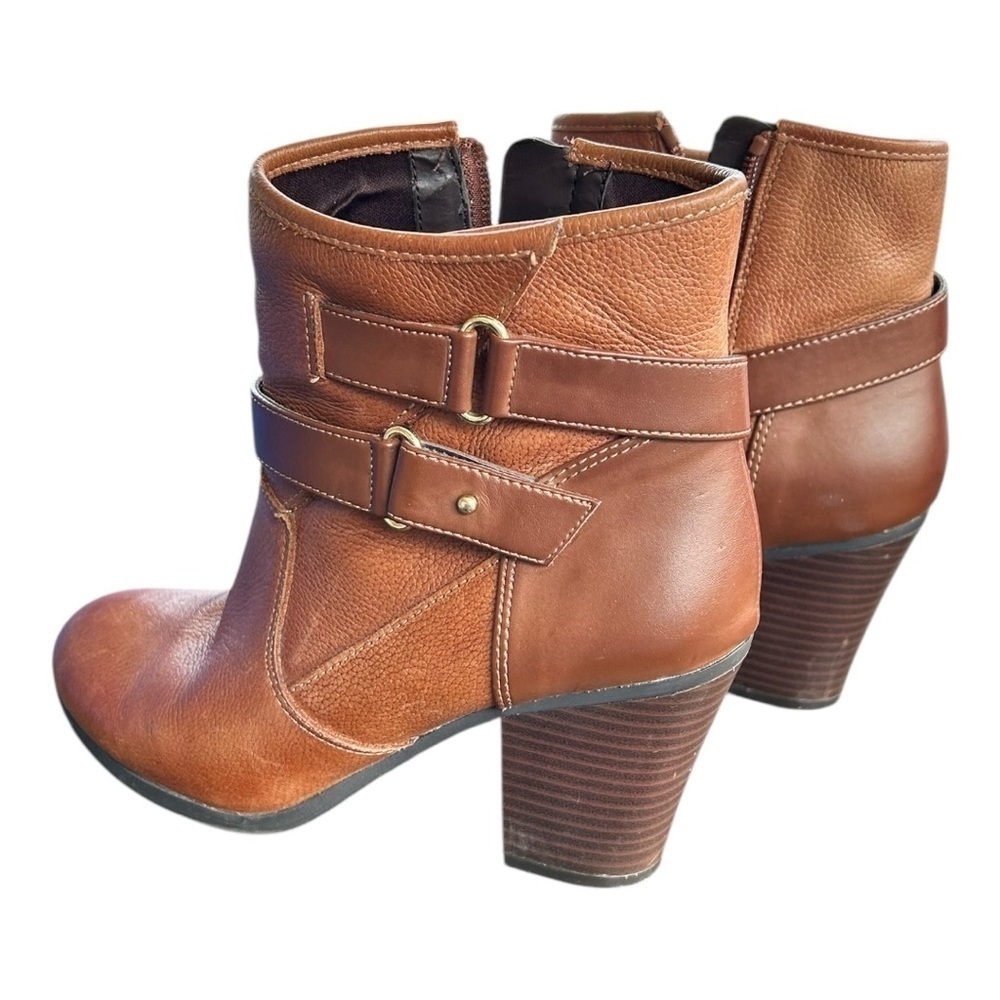 BAR III Women’s Leather Boots Booties Chestnut Tan Brown Size 7 EC - Picture 4 of 10